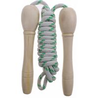 Jonotoys Springtouw met houten klossen lengte 210 cm - thumbnail