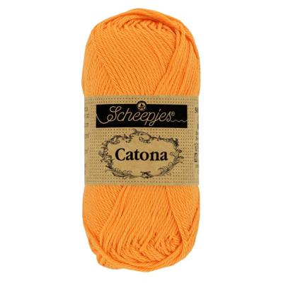 Scheepjes Catona - 10g - 411 Sweet Orange - Haakgaren / Breigaren