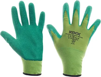 Tuinhandschoen Groovy Green maat M ofwel 8 KIXX - Kixx Tuinhandschoen Groovy Green maat M ofwel 8 KIXX - Kixx