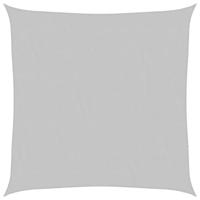 Zonnezeil 2,5x2,5 m 100% polyester oxford lichtgrijs - thumbnail