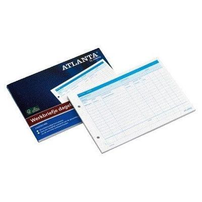 Werkbrief Djois Atlanta A5 dagelijks 50vel | 5 stuks