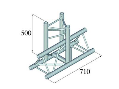 Alutruss 6082AT-35 T-Stuk