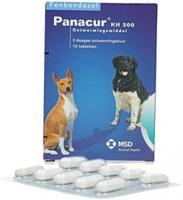 Panacur 500 Ontwormingsmiddel voor middelgrote en grote honden 10 tabletten - thumbnail