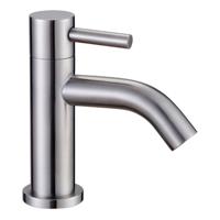 Wiesbaden 304-Verona RVS toiletkraan 1/2&apos;&apos; gebogen uitloop - thumbnail