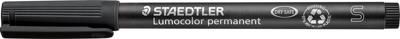 Staedtler Lumocolor permanent S DRY SAFE 313-9 Permanent marker Zwart Watervast: Ja