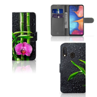 Samsung Galaxy A20e Hoesje Orchidee - thumbnail