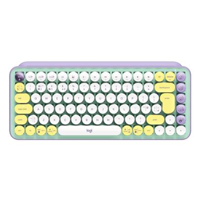 Logitech Pop Keys toetsenbord RF-draadloos + Bluetooth QWERTY Italiaans Muntkleur