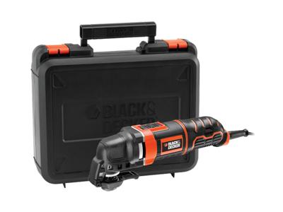 Black & Decker MT300KA-QS Multifunctioneel gereedschap Incl. accessoires, Incl. koffer 13-delig 300 W