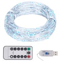 VidaXL Lichtslinger met 150 led&apos;s 15 m koudwit - thumbnail