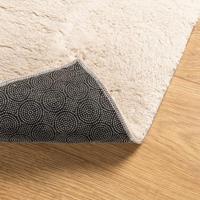 Vloerkleed HUARTE laagpolig zacht wasbaar 120x170 cm beige - thumbnail