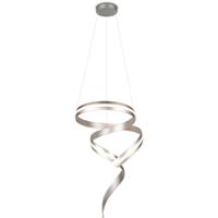 LED Hanglamp - Cinque Cisenna - 1 Lichtpunt van 80 Watt - Dimbaar - Aanpasbare Lichtkleur - Hoogte Aanpasbaar - Mat Nikkel - Metaal - thumbnail