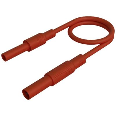 SKS Hirschmann MAL S GG-B 100/2,5 rt Veiligheidsmeetsnoer 4mm-veiligheidsstekker 4mm-veiligheidsbus 100 cm Rood 1 stuk(s) SKS Hirschmann MAL S GG-B 100/2,5 rt Veiligheidsmeetsnoer 4mm-veiligheidsstekker 4mm-veiligheidsbus 100 cm Rood 1 stuk(s)