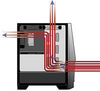 Xilence X505.ARGB computerbehuizing Midi Tower Zwart - thumbnail