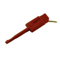 SKS Hirschmann KLEPS 064 PCH, rt Krokodillenklem Steekaansluiting 0.64 mm Ohne Messkategorie Rood - thumbnail