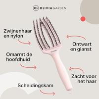 Olivia Garden Fingerbrush Pastel Pink Combo Medium 1Stuks - thumbnail
