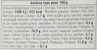 Primeal Spaghetti tarwe quinoa knoflook peterselie bio 500 Gram