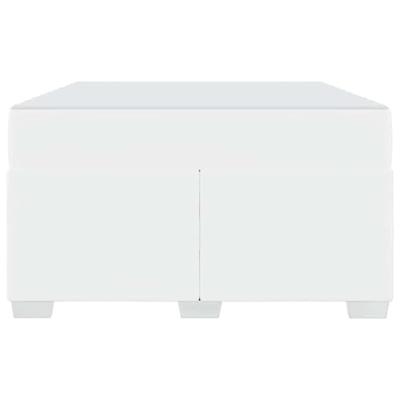 Bedframe Wit 120 x 200 cm Kunstleer