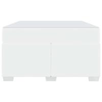 Bedframe Wit 120 x 200 cm Kunstleer - thumbnail