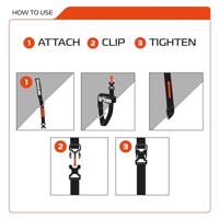 OXFORD snelbinders "atlas clip". atlas b-clip 17mm x 2,0m black pair - thumbnail