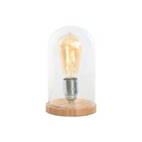 Bureaulamp Home ESPRIT Natuurlijk Bamboe Kristal 50 W 220 V 13 x 13 x 22 cm - thumbnail