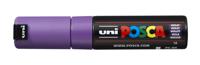 Uni-Posca Posca marker, afm pc-8k, lijndikte 8 mm, breed, violet, 1 stuk - thumbnail