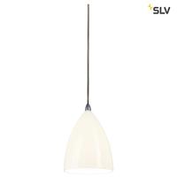 SLV Tonga IV 143594 230V-railsysteem lamp 1-fasig E14 60 W Spaarlamp, LED Zilver, Wit - thumbnail