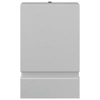 VidaXL Buitenwandlamp roestvrij staal zilverkleurig - thumbnail