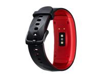 Samsung Gear Fit2 Pro Smartwatch zwart, rood SAMOLED 3,81 cm (1.5 inch) GPS - Smartwatches (3,81 cm (1.5 inch), SAMOLED, touchscreen, GPS, 33 g, zwart, rood) - thumbnail