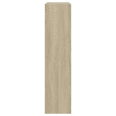 VidaXL Schoenenkast 60x21x87,5 cm bewerkt hout sonoma eikenkleurig