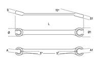 Beta Open ringsleutels 94 12X14 - 000940012 - thumbnail