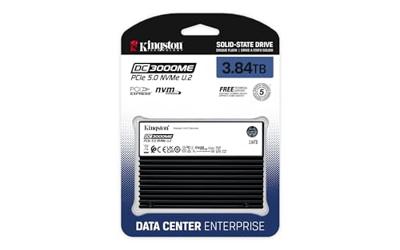 Kingston Enterprise 3.84 TB NVMe/PCIe U.2 SSD harde schijf (2.5 inch) U.2 NVMe PCIe 4.0 x4 SEDC3000ME/3T8 Kingston Enterprise 3.84 TB NVMe/PCIe U.2 SSD harde schijf (2.5 inch) U.2 NVMe PCIe 4.0 x4 SEDC3000ME/3T8