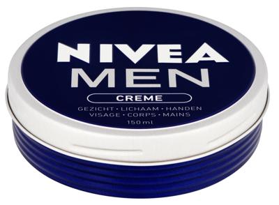 NIVEA MEN Creme Blik 150ml Voor gezicht, lichaam en handen Lichte Formule Met vitamine E Trekt Snel In bij Jumbo