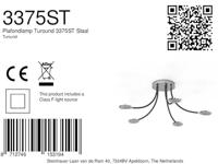 Steinhauer Flexibele led plafondlampTuround - 3375ST - thumbnail
