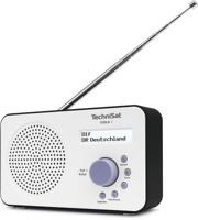 TechniSat 0000/3906 radio Draagbaar Digitaal Zwart, Wit - thumbnail