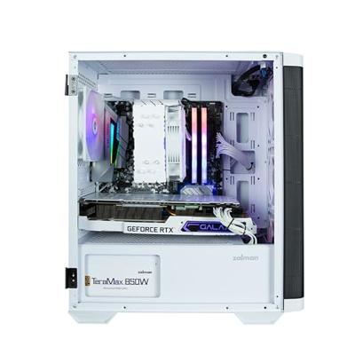 PC-behuizing zonder voeding - ZALMAN M4 ARGB (wit) - Medium toren - M-ATX-formaat