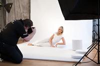 Manfrotto LL LA8015 Witte verwijderbare/wasbare hoezen voor 8014 poseerpoefs - thumbnail