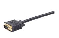 Gembird cc-vgax2 – 20 cm VGA-kabel – VGA-kabels (2 x VGA (D-Sub), VGA (D-Sub), Vrouwelijk, Mannelijk, Zwart) - thumbnail