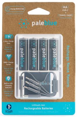 Paleblue Oplaadbare AA batterij (penlite) Li-ion 1700 1.5 V 4 stuk(s)