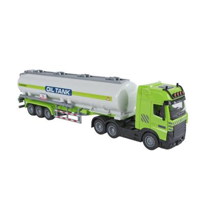 2-Play vrachtwagen met tankoplegger 38cm