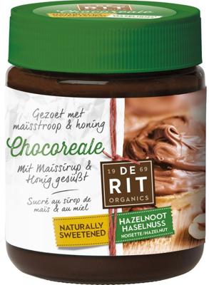 De Rit De Rit Chocoreale Hazelnootpasta Natural Sweetener Bio (270g)