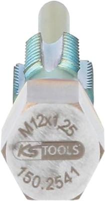 KS Tools 150.2541 Schroefdraad natapper M12 x 1.25 Speciaal gereedschapsstaal 1 stuk(s) KS Tools 150.2541 Schroefdraad natapper M12 x 1.25 Speciaal gereedschapsstaal 1 stuk(s)