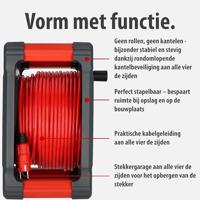 Brennenstuhl Professional Bouwplaats kabelhaspel | KA 5110 5 | IP44 | 50m | H07BQ-F 3G1.5 - 9201500210 - thumbnail