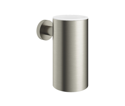 Hotbath Cobber glashouder geborsteld nikkel CBA01GN Hotbath Cobber glashouder geborsteld nikkel CBA01GN