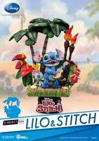 Disney D-Stage PVC Diorama Stitch 14 cm - thumbnail