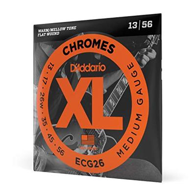 D&apos;Addario ECG26 flatwound snarenset voor elektrische gitaar
