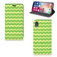 Apple iPhone Xr | Hoesje met Magneet | Waves Green - thumbnail