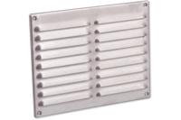 Nedco schoepenrooster rvs 250 x 200 mm - thumbnail