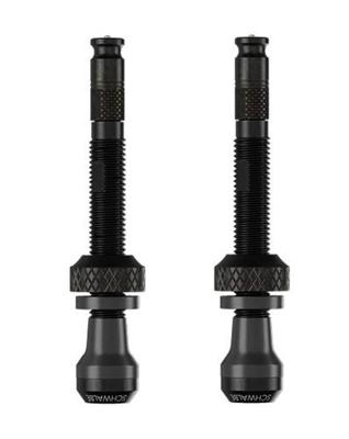 SCHWALBE Ventielverlenger "clik ventiel" valve extension tubelss 60mm black SCHWALBE Ventielverlenger "clik ventiel" valve extension tubelss 60mm black