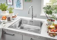 Keukenspoelbak - RVS - Inbouw van bovenaf - GROHE K200 - 31719SD0 - thumbnail