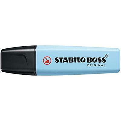 STABILO BOSS ORIGINAL Pastel markeerstift, breezy blue (lichtblauw) STABILO BOSS ORIGINAL Pastel markeerstift, breezy blue (lichtblauw)